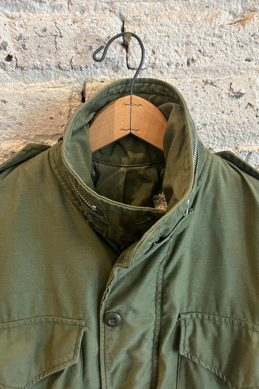 Wesley Supply Co 1970's Vietnam M65 Jacket in Olive - Notre