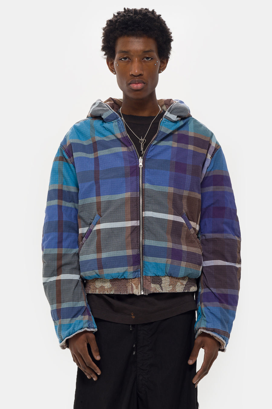 424 Reversible Bomber in Reno Camo Stone - Notre