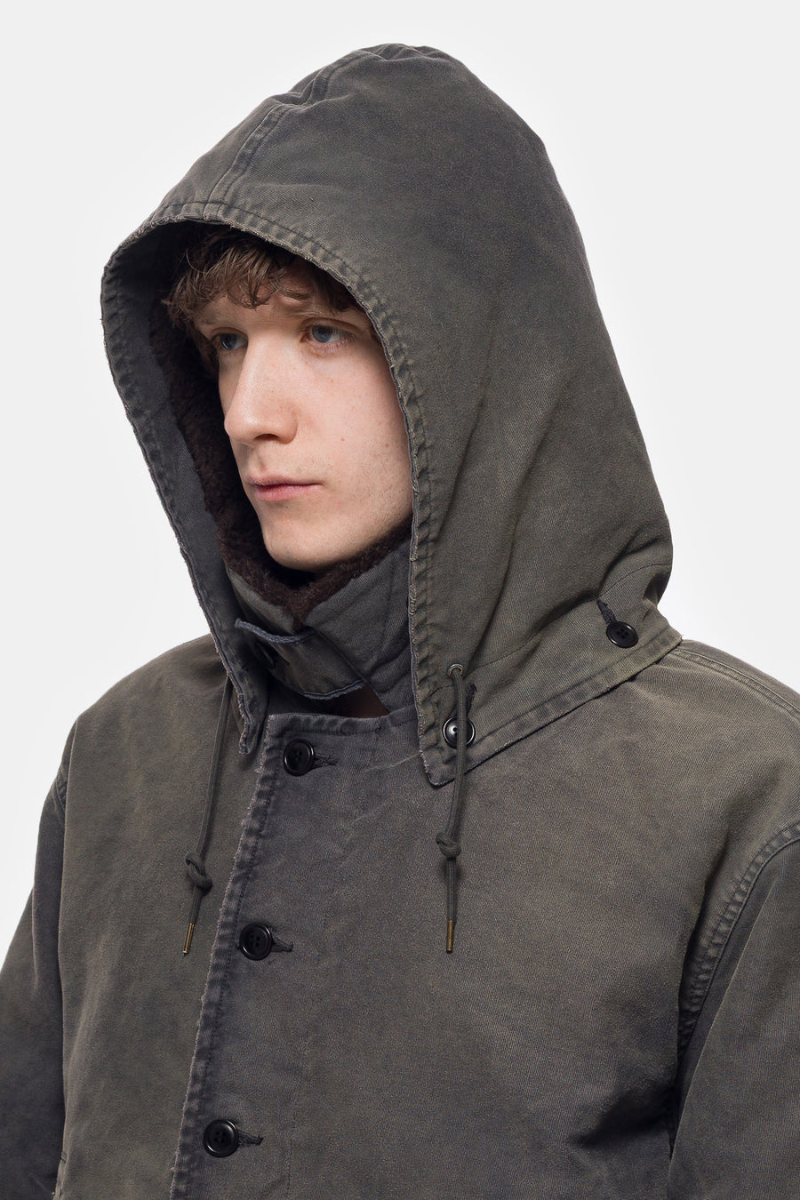 A. Presse Vintage FN Deck Jacket in Blue - Notre