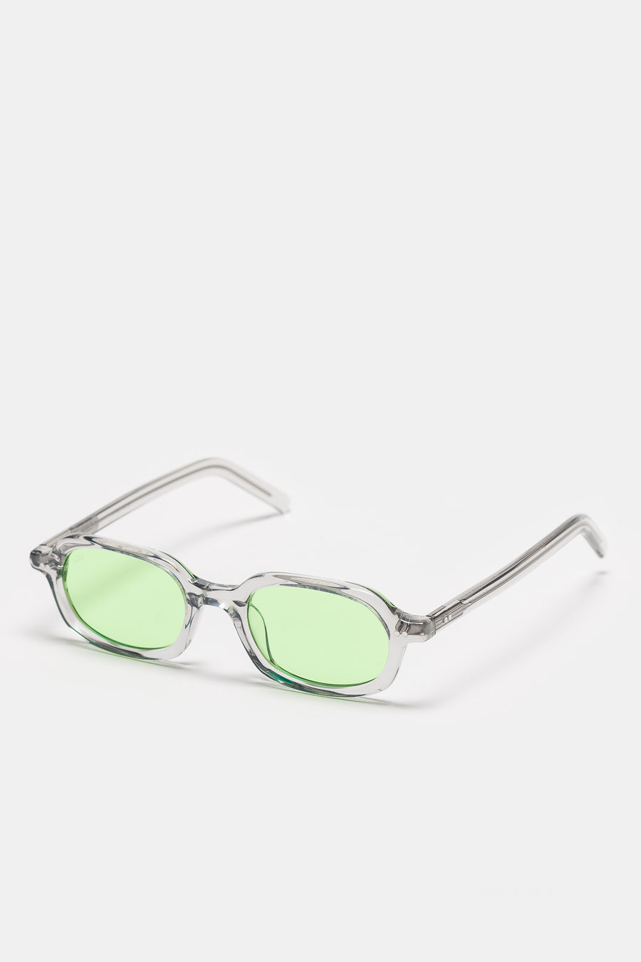 Akila Psyche Sunglasses in Grey/Apple Green - Notre