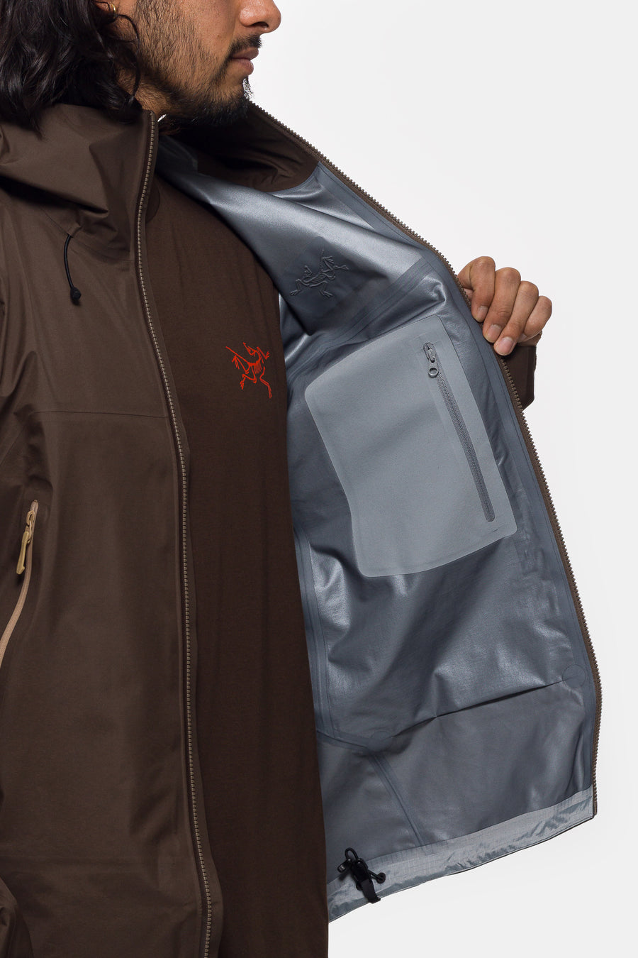 Arc'teryx Beta SL Jacket in Carob/Canvas - Notre