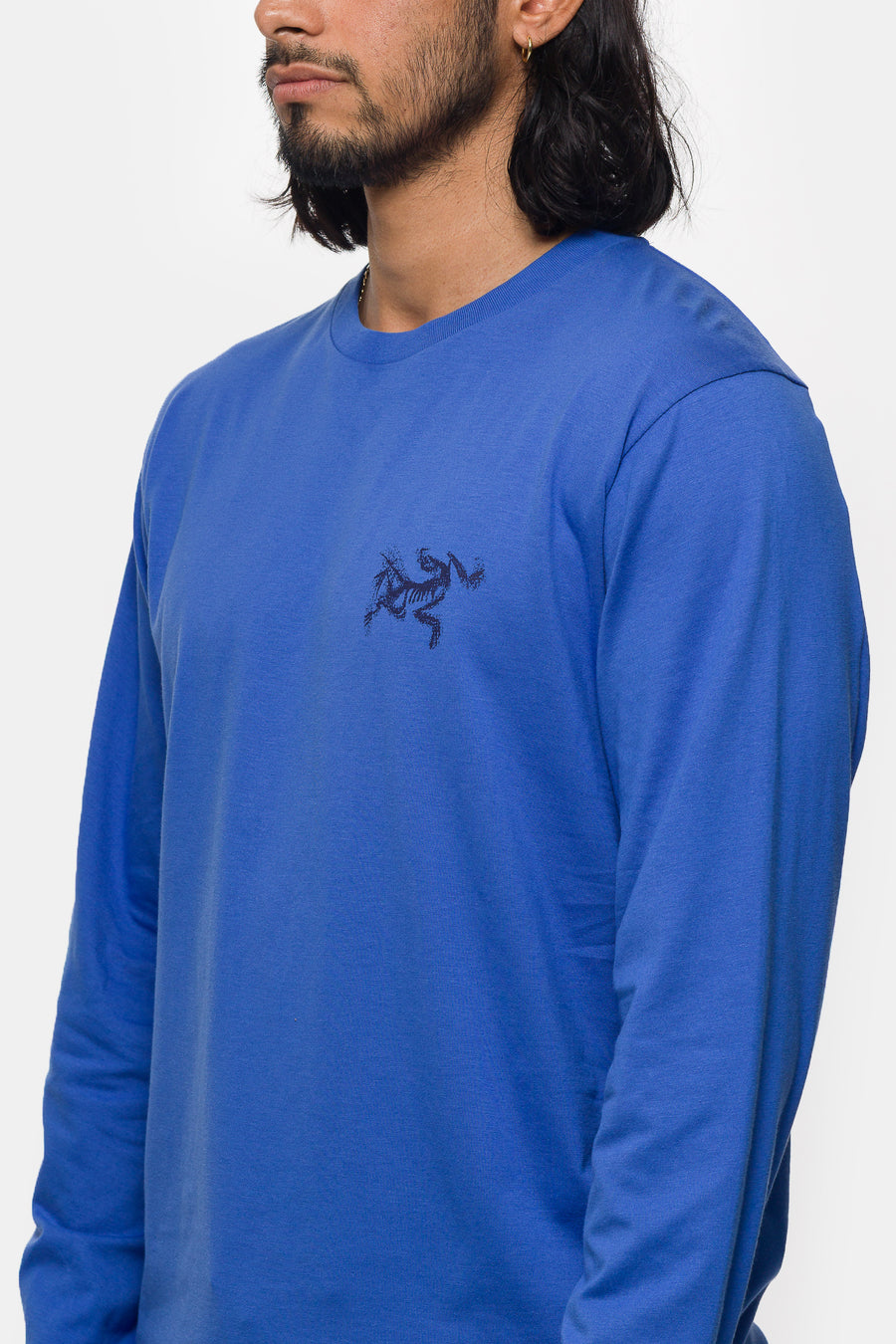 Arc'teryx Kragg SL Cotton Long Sleeve T-Shirt in Electra/Soulsonic - Notre