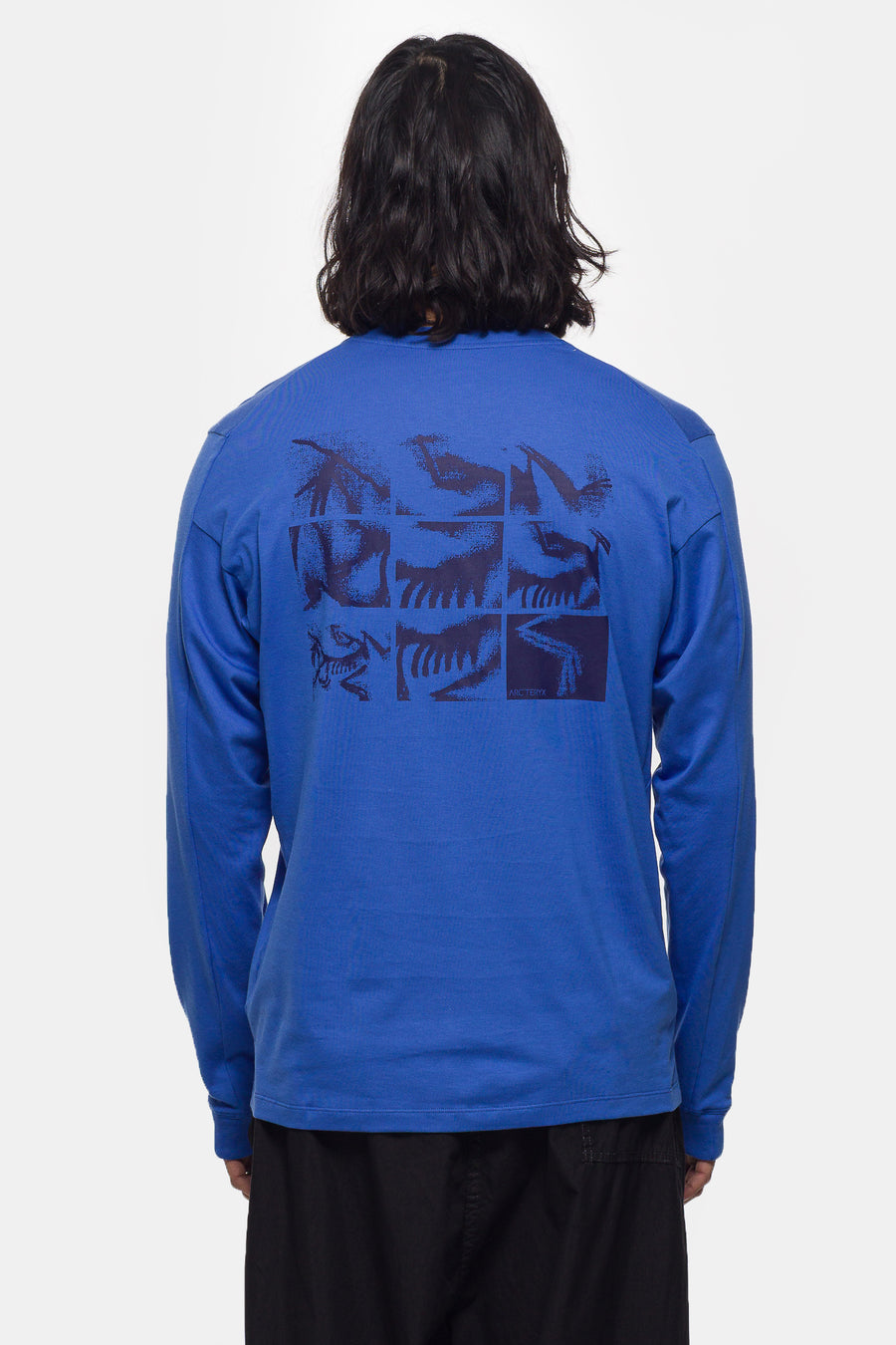 Arc'teryx Kragg SL Cotton Long Sleeve T-Shirt in Electra/Soulsonic - Notre