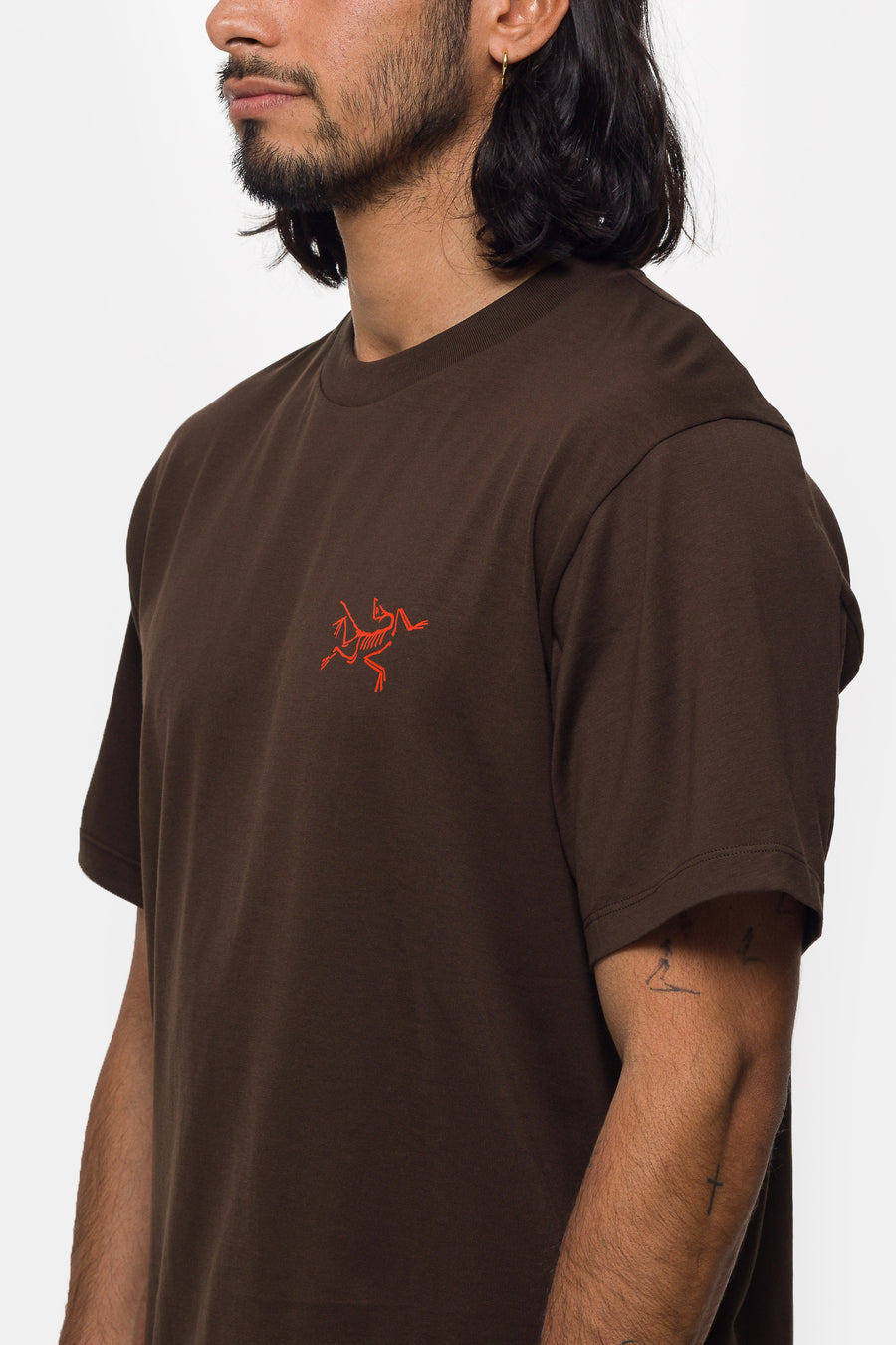 Arc'teryx Kragg SL Cotton T-Shirt in Carob/Dynasty - Notre