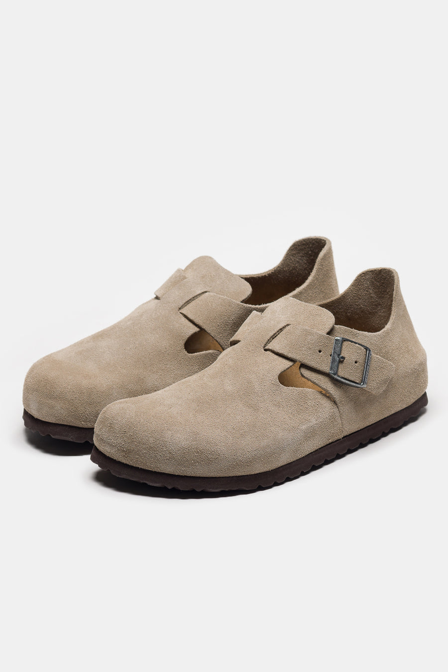 Birkenstock Womens London Sandal in Taupe - Notre