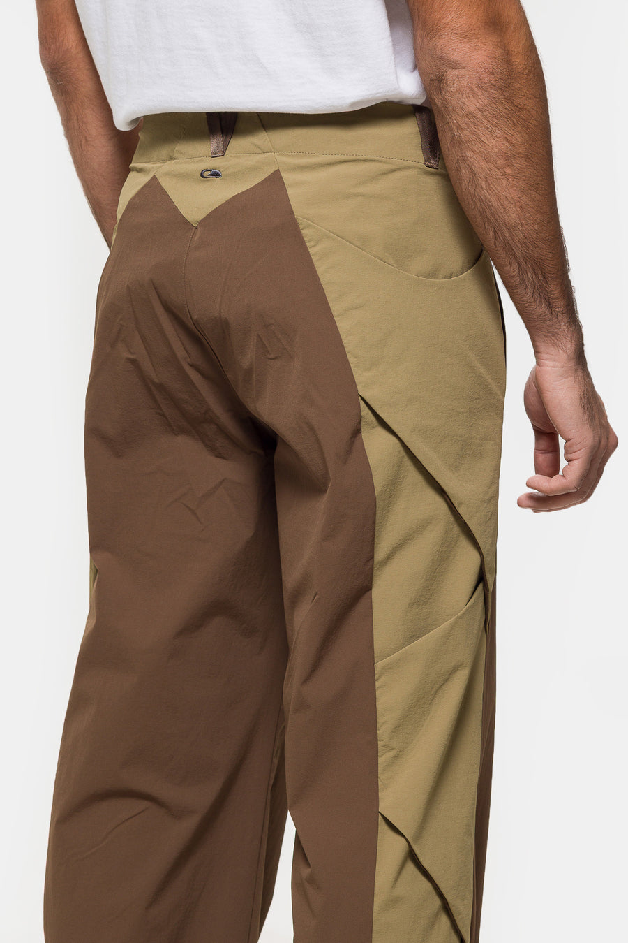 Colin Meredith Braided Trouser in Desert/Olive - Notre