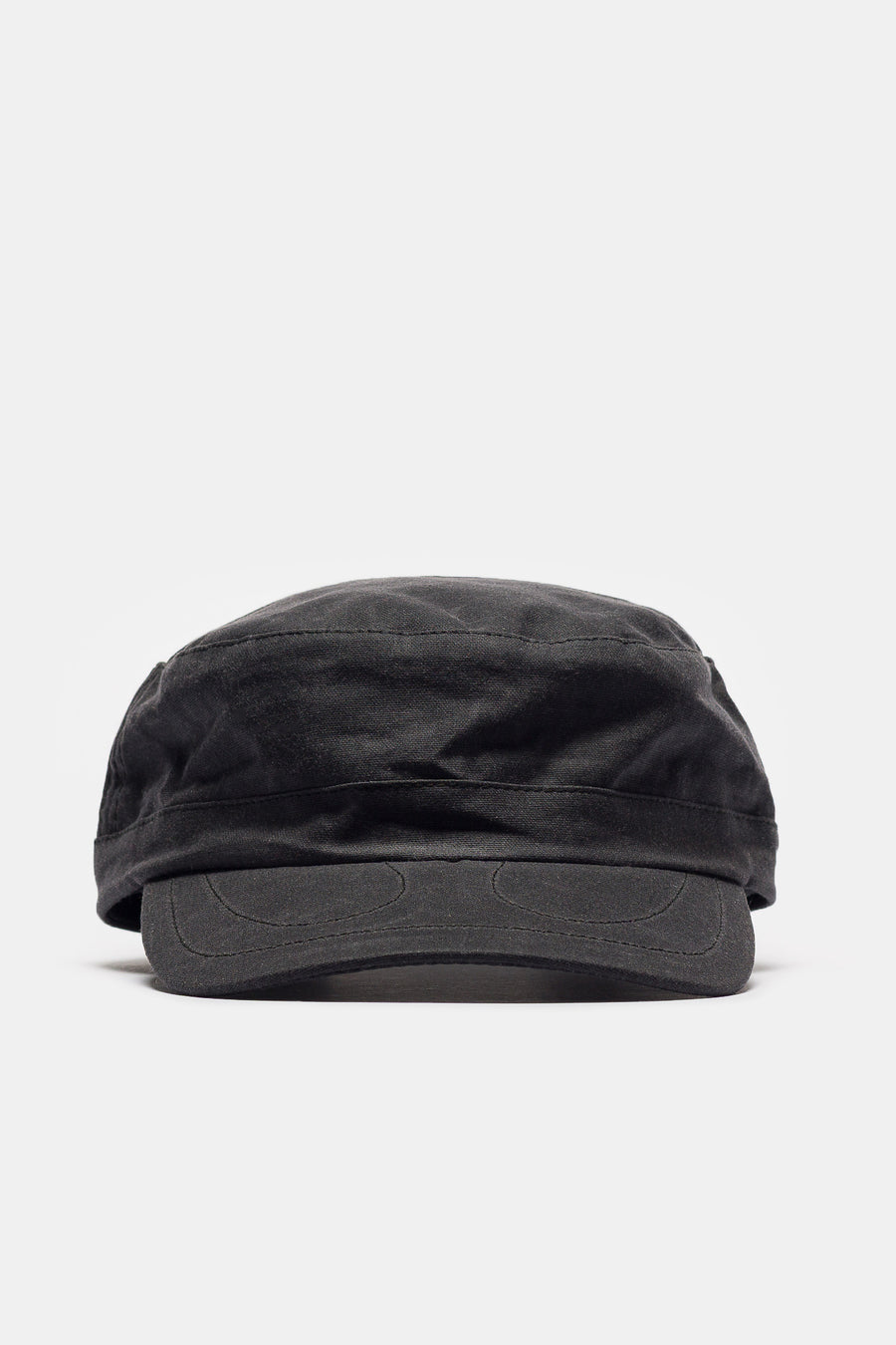 Colin Meredith G-Hook Cadet Hat in Asphalt Wax Cotton - Notre