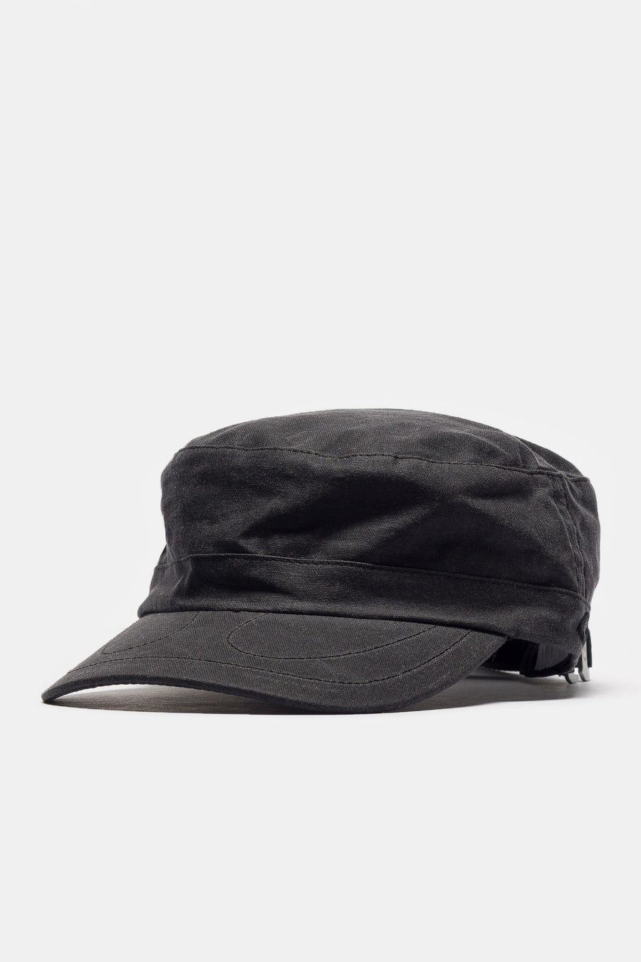 Colin Meredith G-Hook Cadet Hat in Asphalt Wax Cotton - Notre