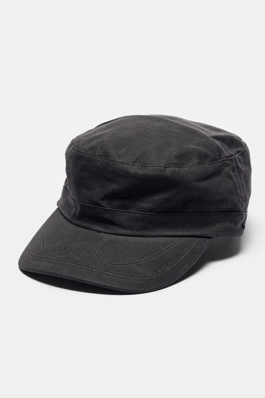 Colin Meredith G-Hook Cadet Hat in Asphalt Wax Cotton - Notre