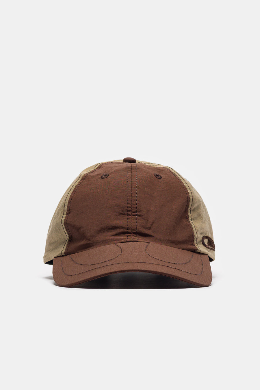 Colin Meredith Horseshoe 6 Panel Nylon Hat in Wheat/Brown - Notre