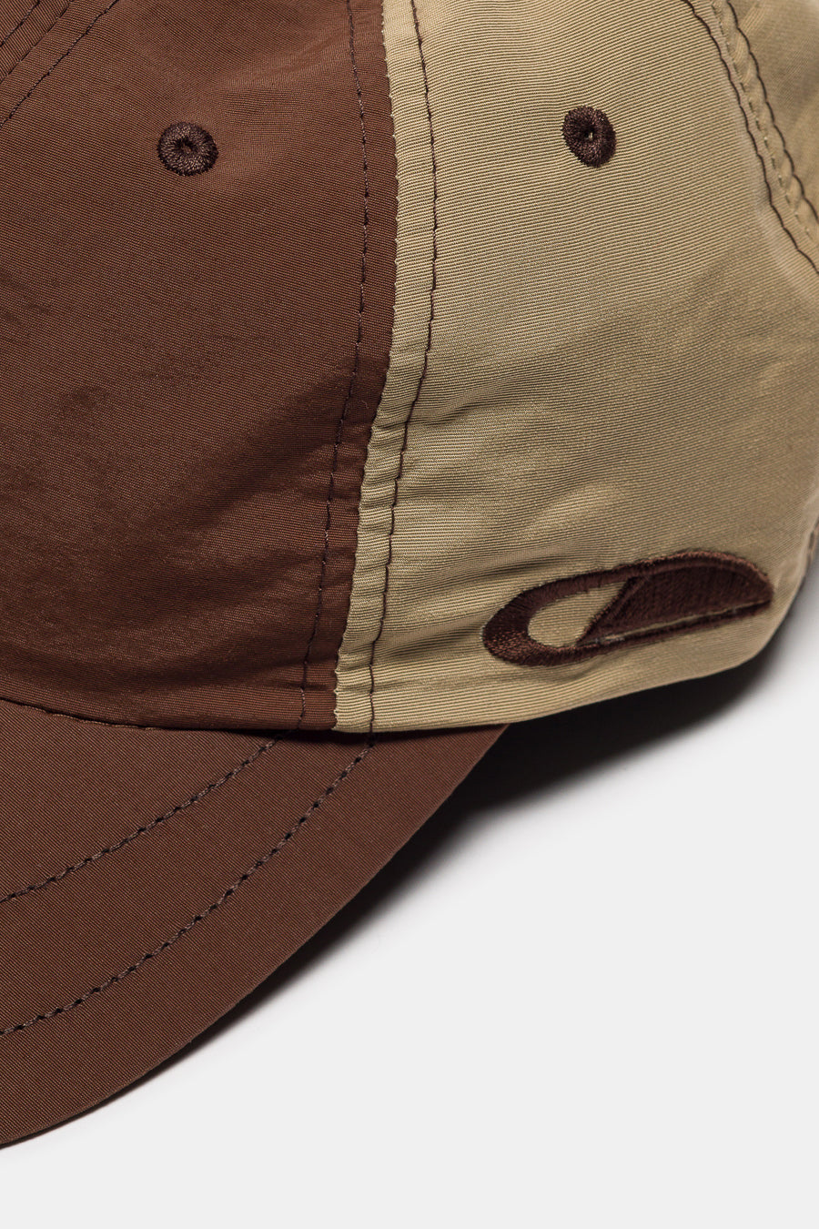 Colin Meredith Horseshoe 6 Panel Nylon Hat in Wheat/Brown - Notre