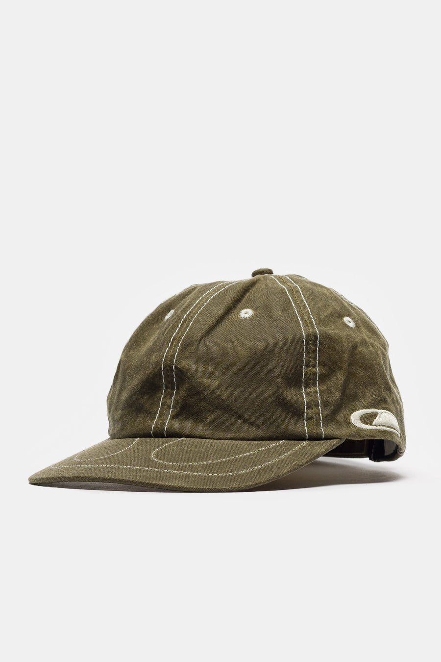 Colin Meredith Horseshoe 6 Panel Wax Hat in Olive Green - Notre