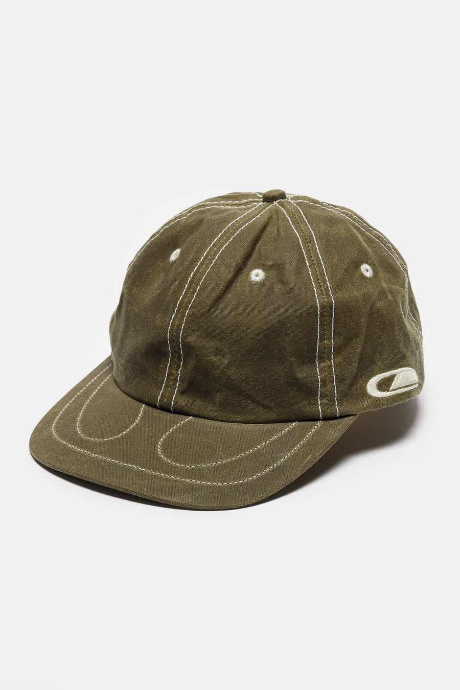 Colin Meredith Horseshoe 6 Panel Wax Hat in Olive Green - Notre