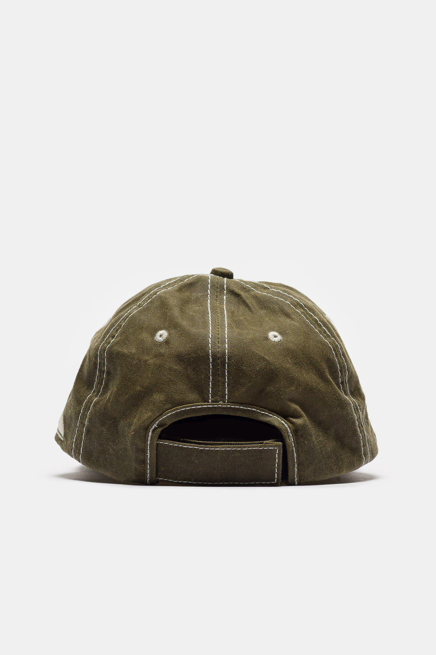 Colin Meredith Horseshoe 6 Panel Wax Hat in Olive Green - Notre