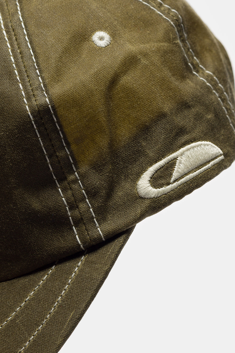 Colin Meredith Horseshoe 6 Panel Wax Hat in Olive Green - Notre