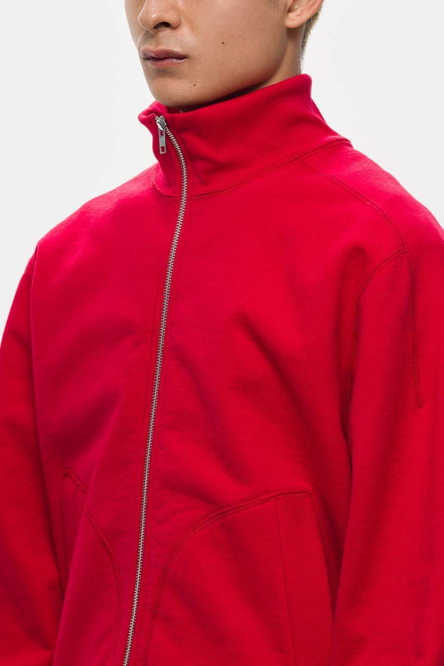 Colin Meredith Knot Sweater in Rouge - Notre