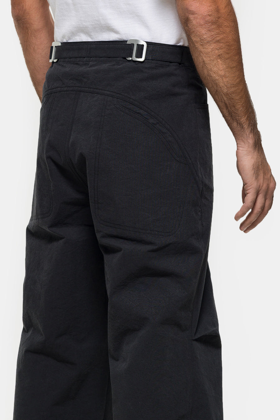 Colin Meredith Loop Claw Trouser in Black - Notre