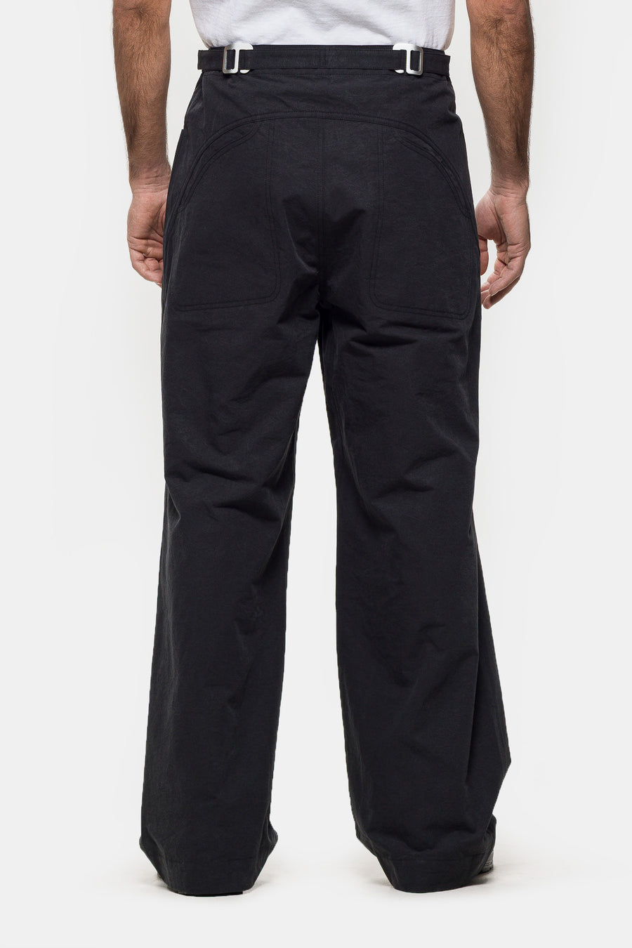 Colin Meredith Loop Claw Trouser in Black - Notre