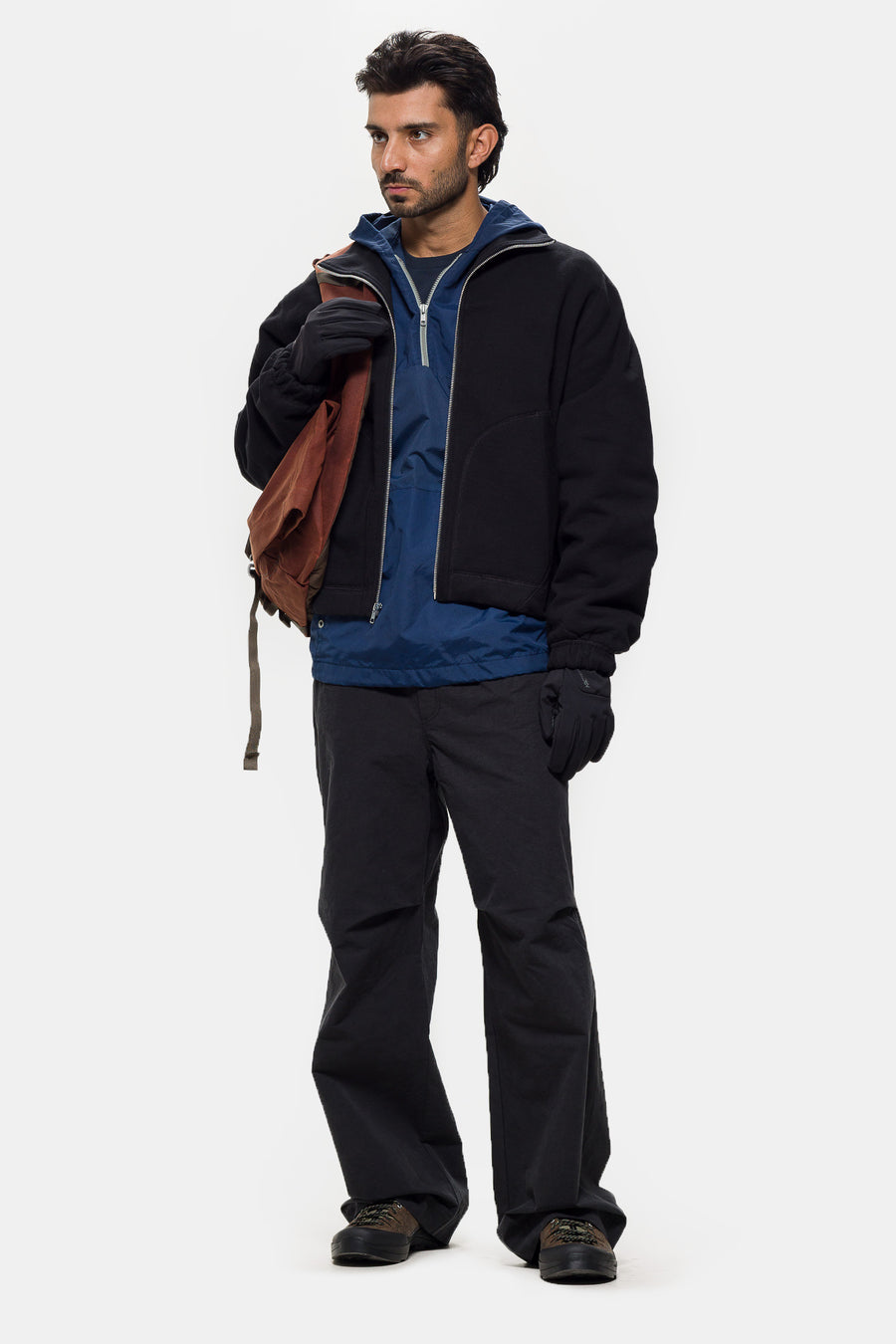 Colin Meredith Loop Claw Trouser in Black - Notre