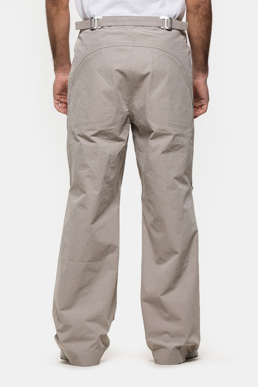 Colin Meredith Loop Claw Trouser in Cement - Notre