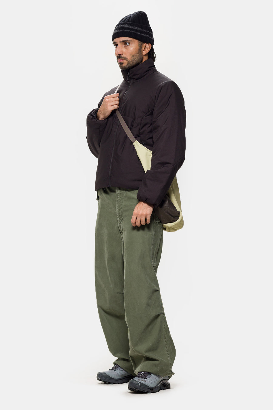 Colin Meredith Stirrup Insulated Jacket in Espresso - Notre