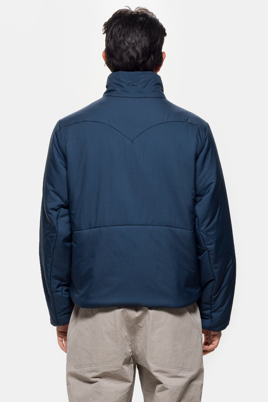 Colin Meredith Stirrup Insulated Jacket in Slate Blue - Notre