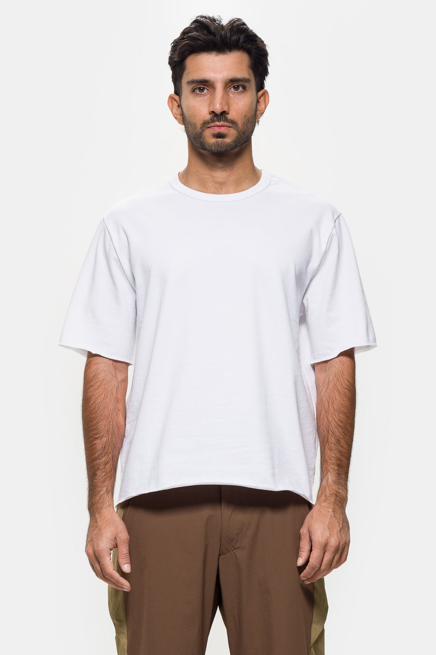 Colin Meredith Top Heavy T-Shirt in White - Notre