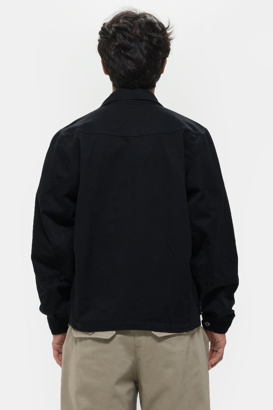 Colin Meredith Welder Button Jacket in Black - Notre