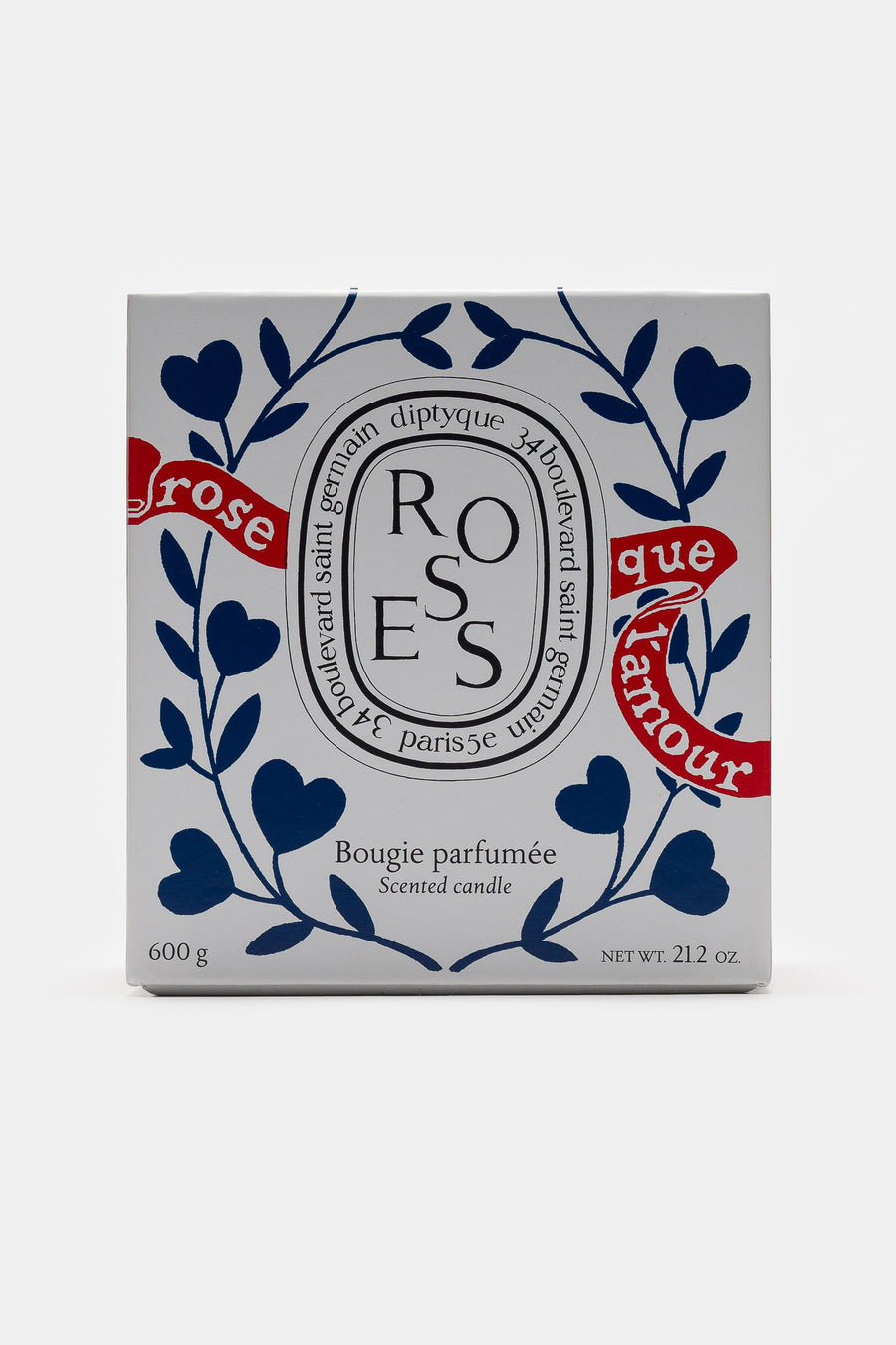 Diptyque Valentines Edition Roses Candle 600g - Notre