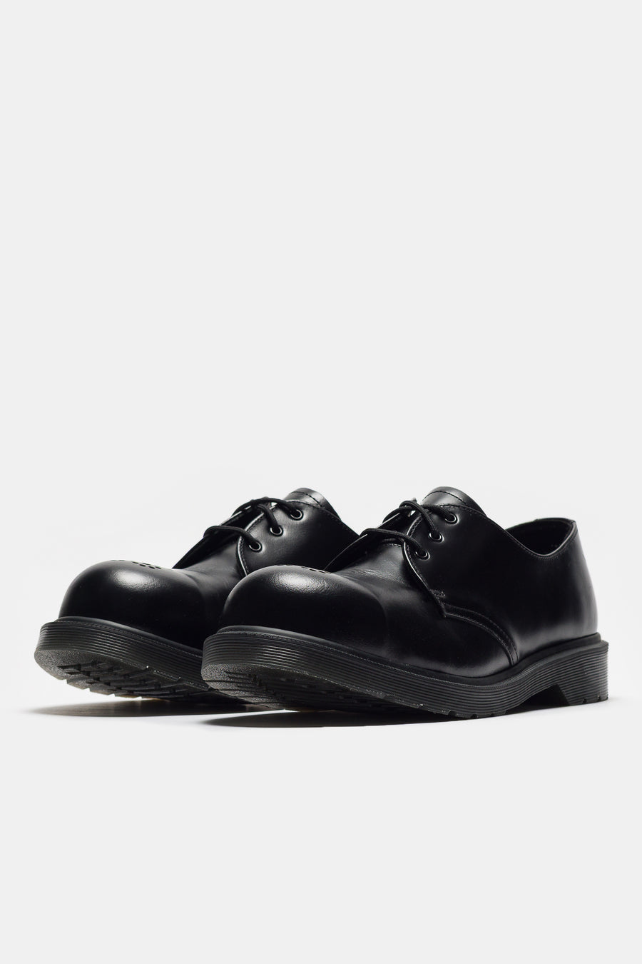 Dr. Martens 1461 Analine Leather Steel Toe Derby in Black - Notre