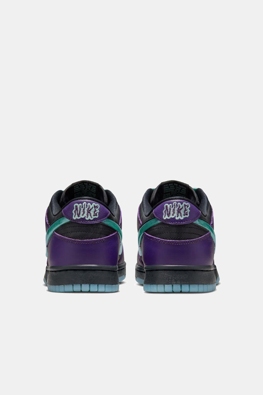 Nike Dunk Low Retro Limited Sneaker in Black/Artisan Teal/Grand Purple - Notre