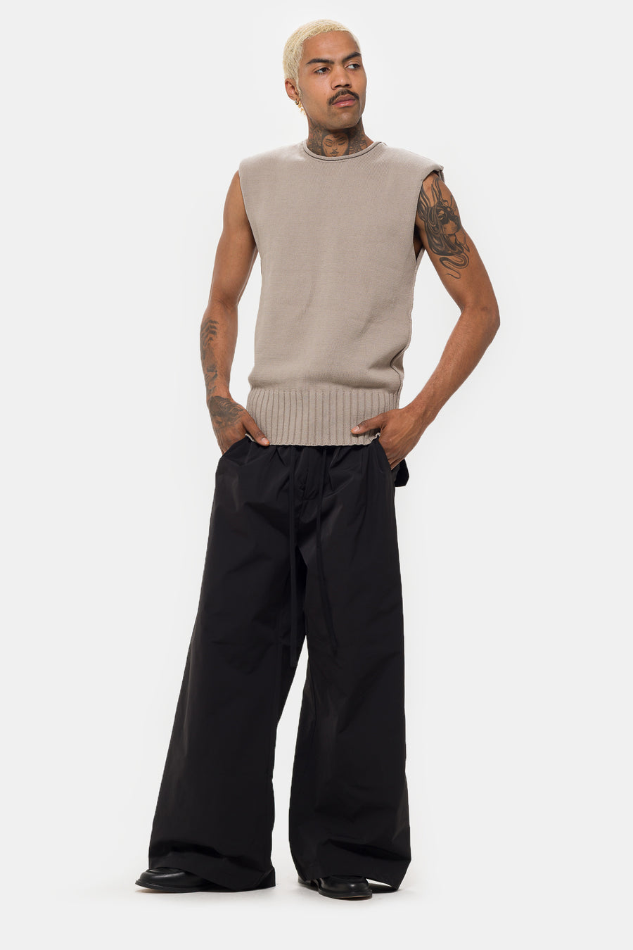 Entire Studios Cinch Pant in Black - Notre