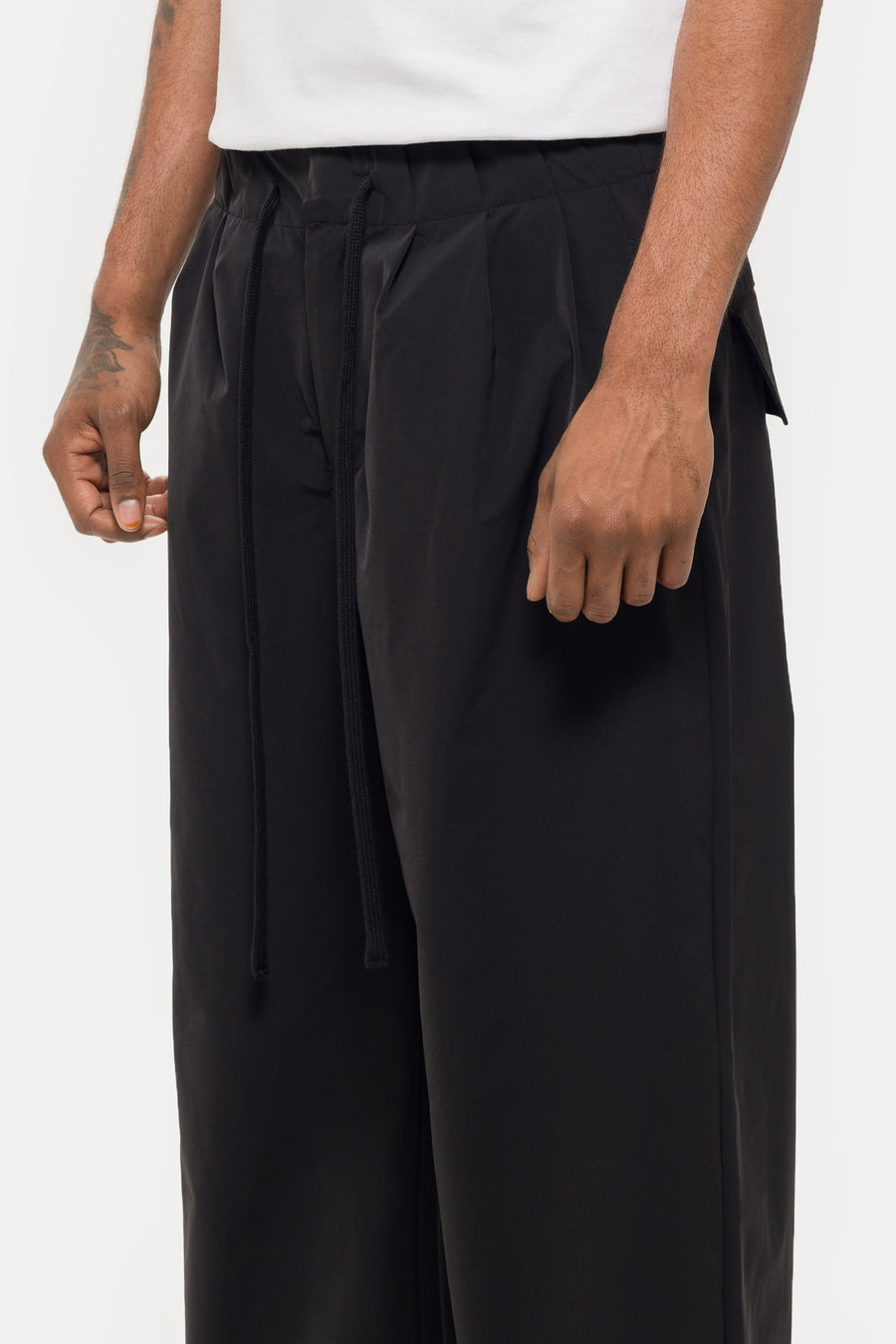 Entire Studios Cinch Pant in Black - Notre