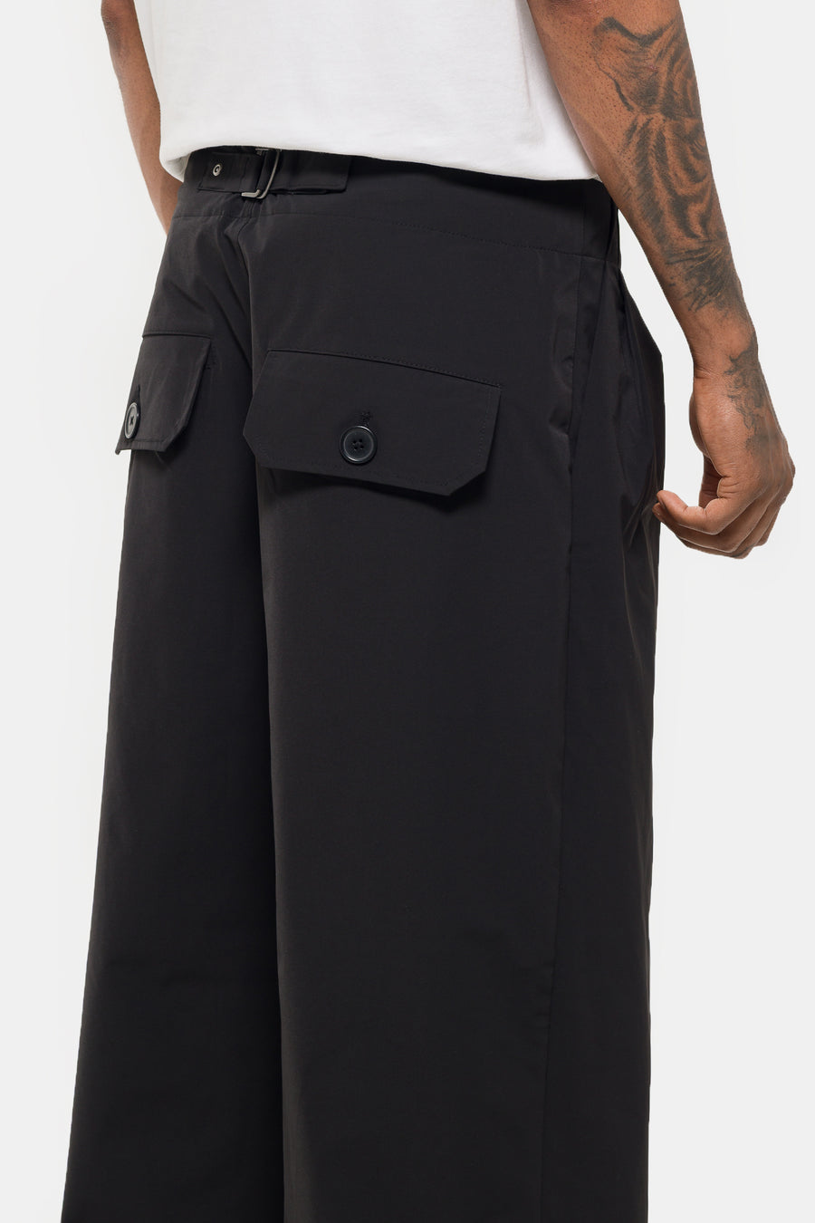 Entire Studios Cinch Pant in Black - Notre