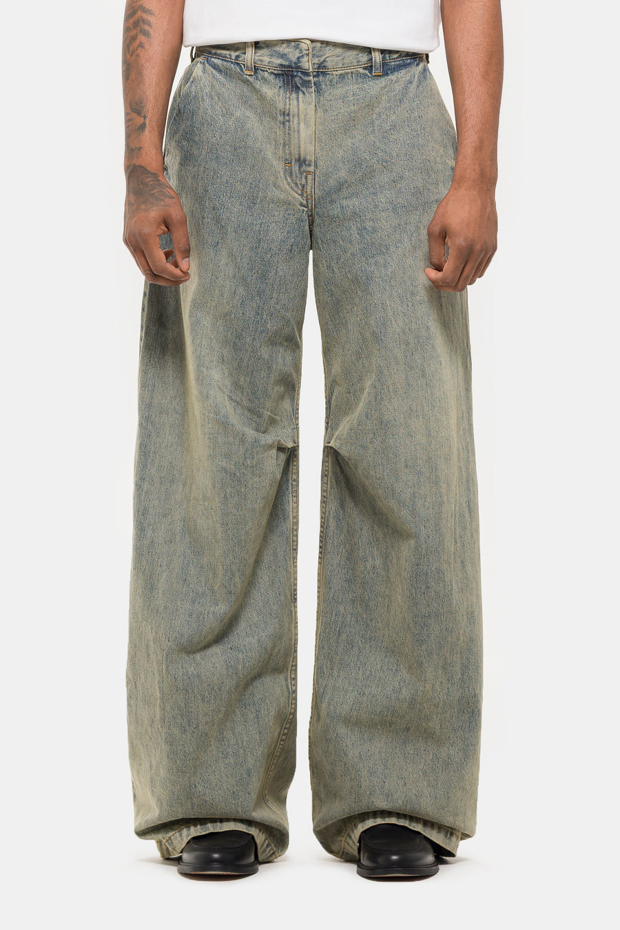 Entire Studios Dem Jean in Washed Blue - Notre
