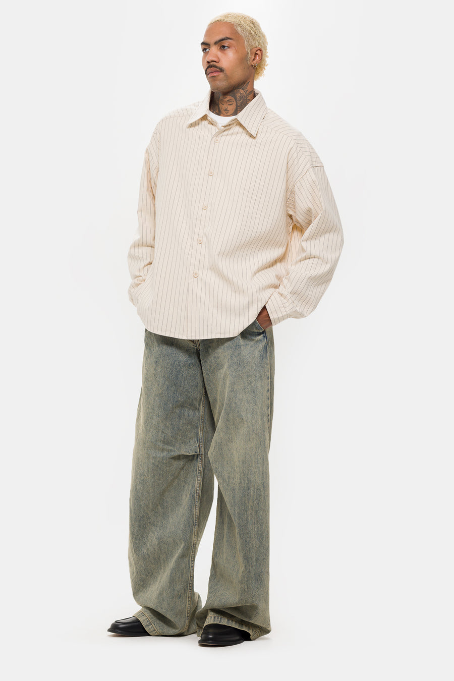 Entire Studios Dem Jean in Washed Blue - Notre