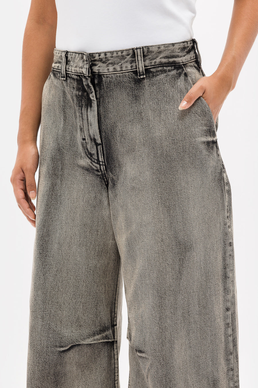 Entire Studios Dem Jeans in Grey - Notre