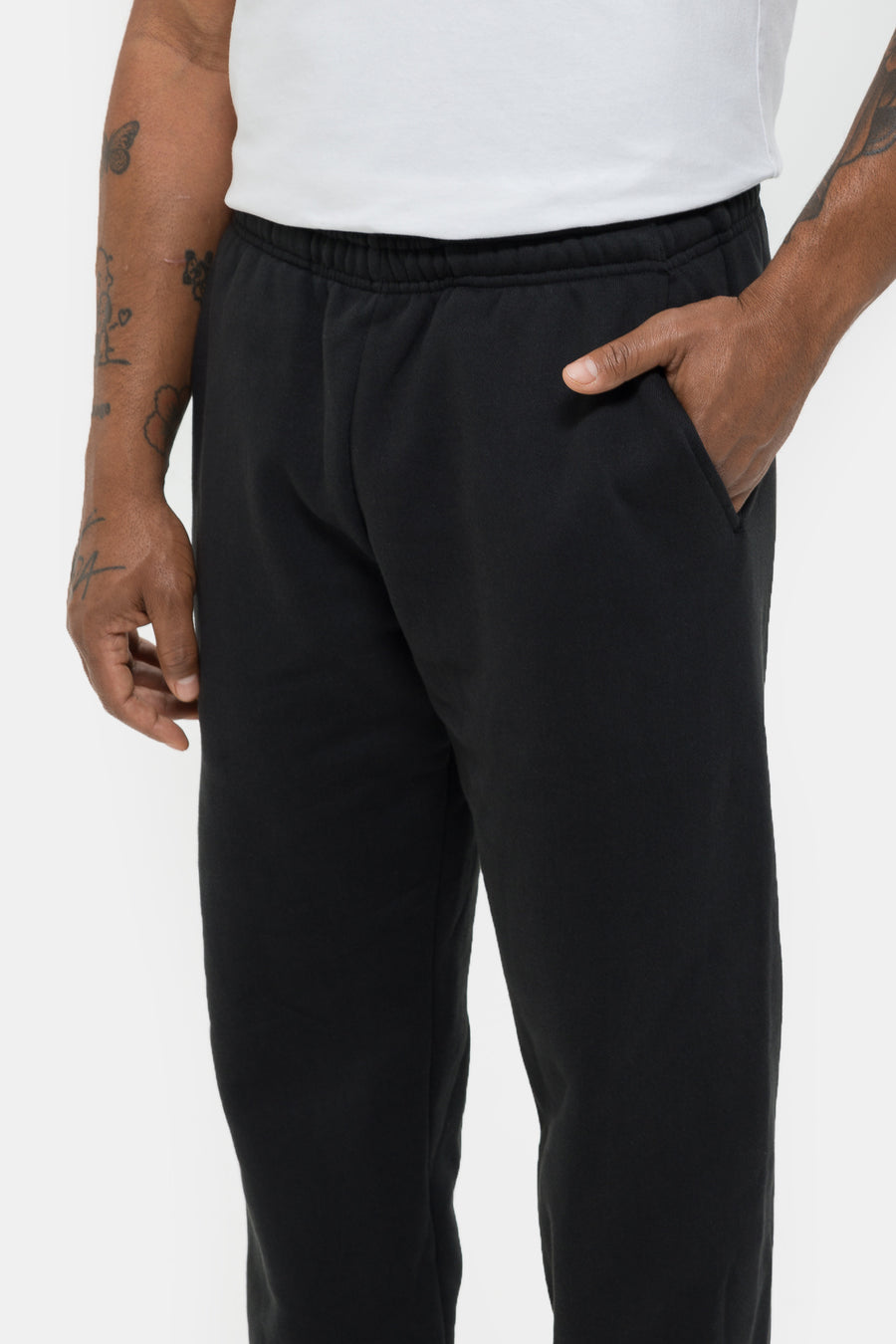 Entire Studios Heavy Sweatpant in Black - Notre