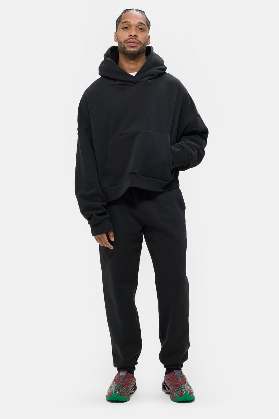 Entire Studios Heavy Sweatpant in Black - Notre