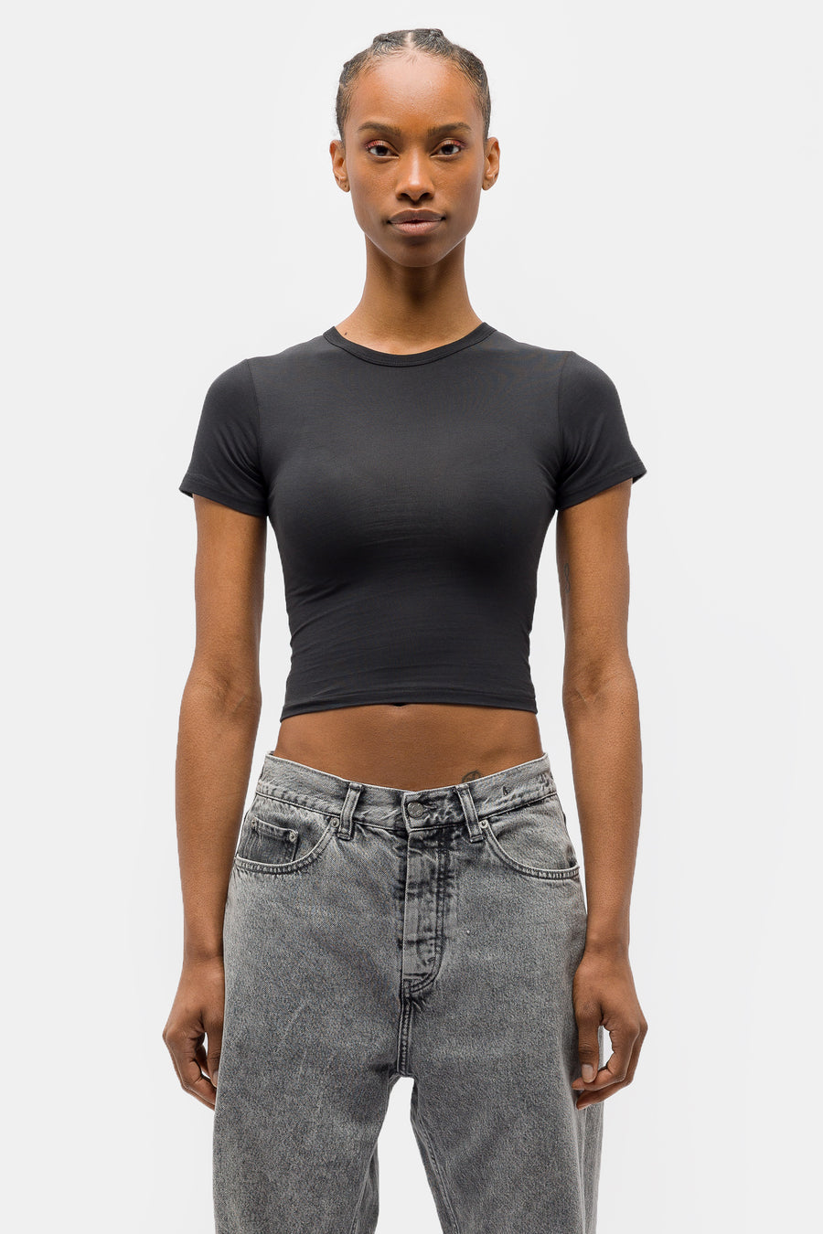 Entire Studios Micro Tee in Black - Notre