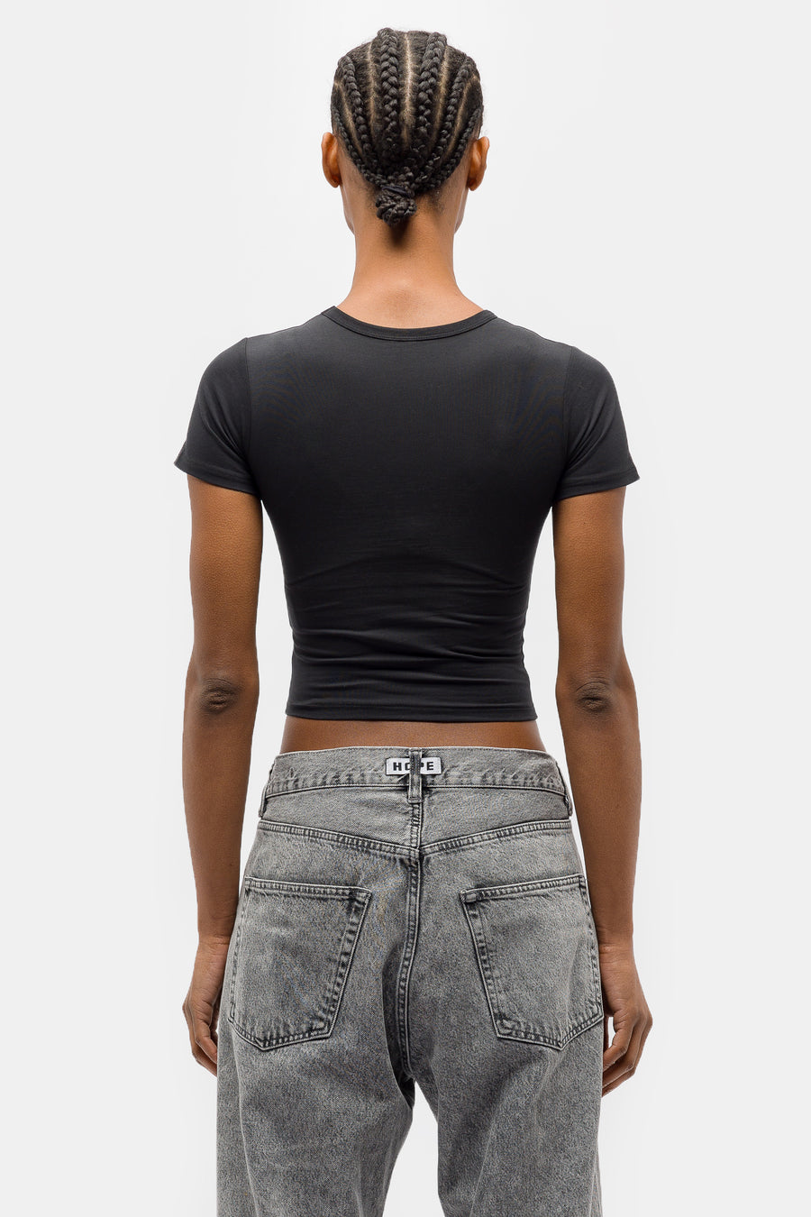 Entire Studios Micro Tee in Black - Notre