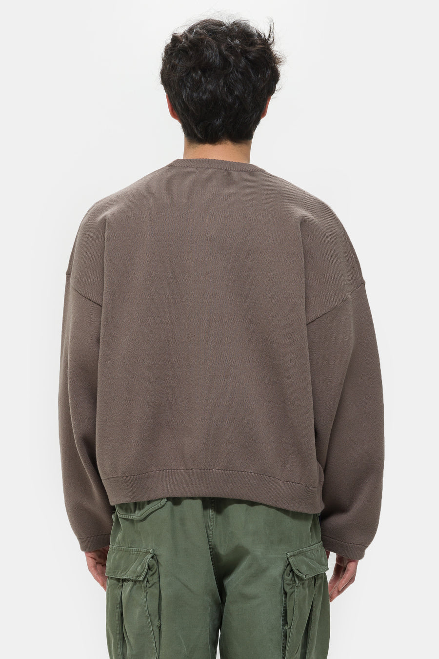 Estudio Niksen Balloon Heavy Sweater in Brown - Notre