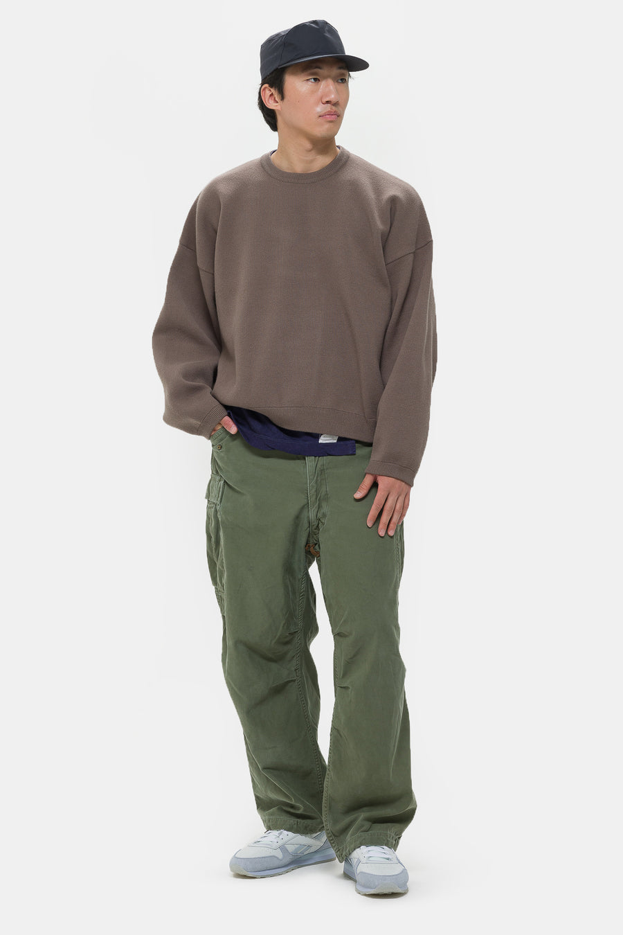 Estudio Niksen Balloon Heavy Sweater in Brown - Notre