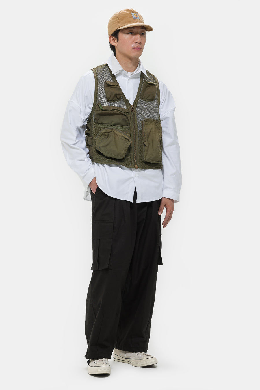 Estudio Niksen Cargo String Balloon Pant in Black - Notre