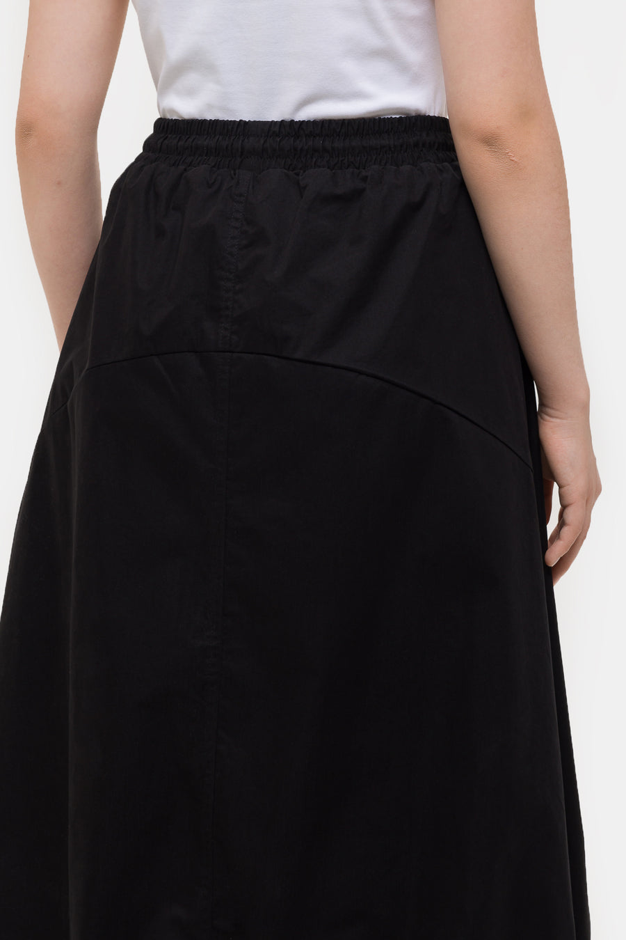 Estudio Niksen Pintuck Balloon Skirt in Black - Notre