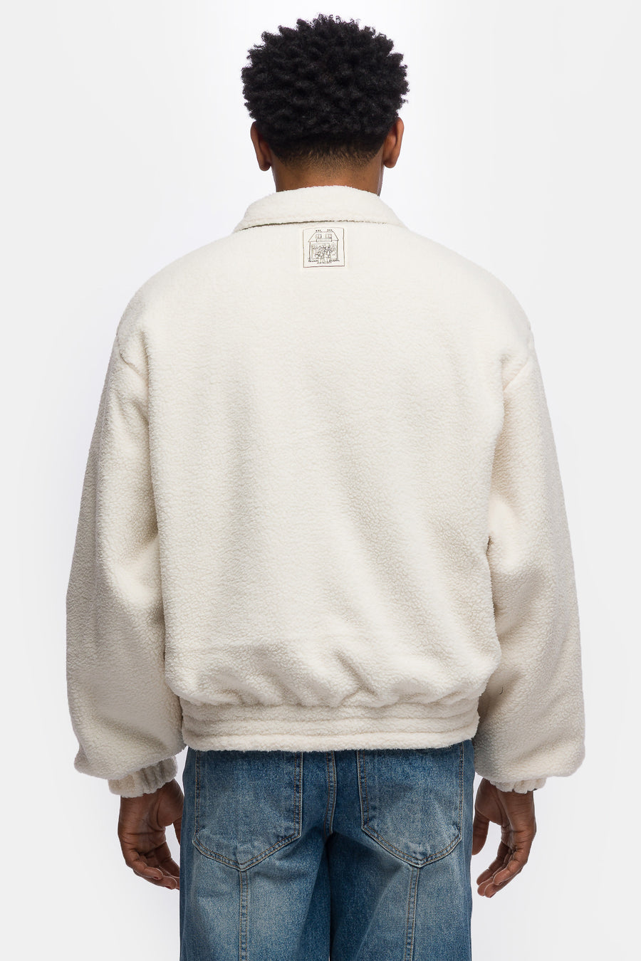 Estudio Niksen Reversible Bomber Jacket in Khaki - Notre