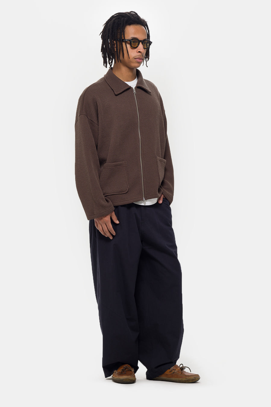 Estudio Niksen Ripstop Workers Trouser in Navy - Notre