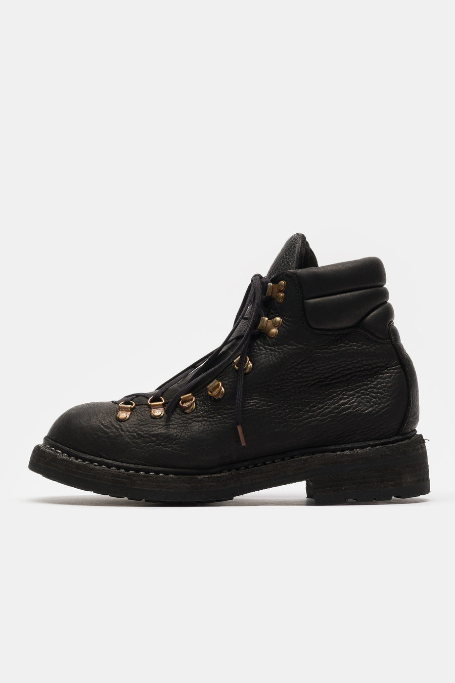 Guidi 19M Bison Leather Hiking Boot in Black - Notre