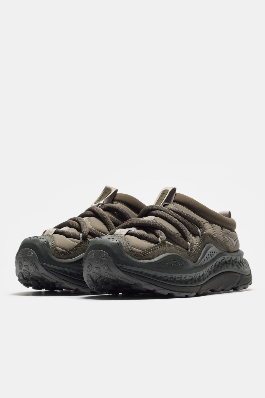 HOKA Ora Primo Sneaker in Light Roast/Asphalt Grey - Notre