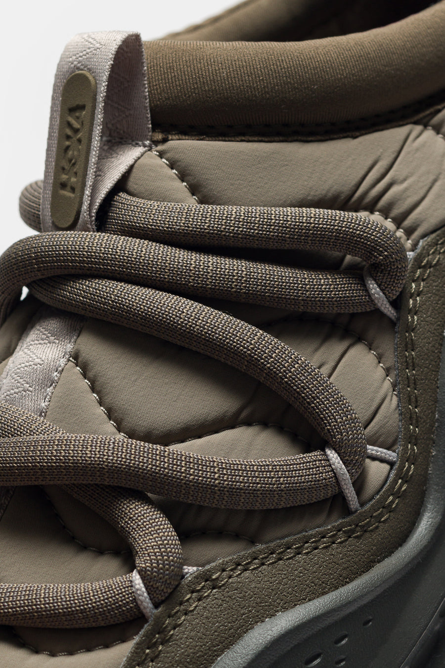 HOKA Ora Primo Sneaker in Light Roast/Asphalt Grey - Notre